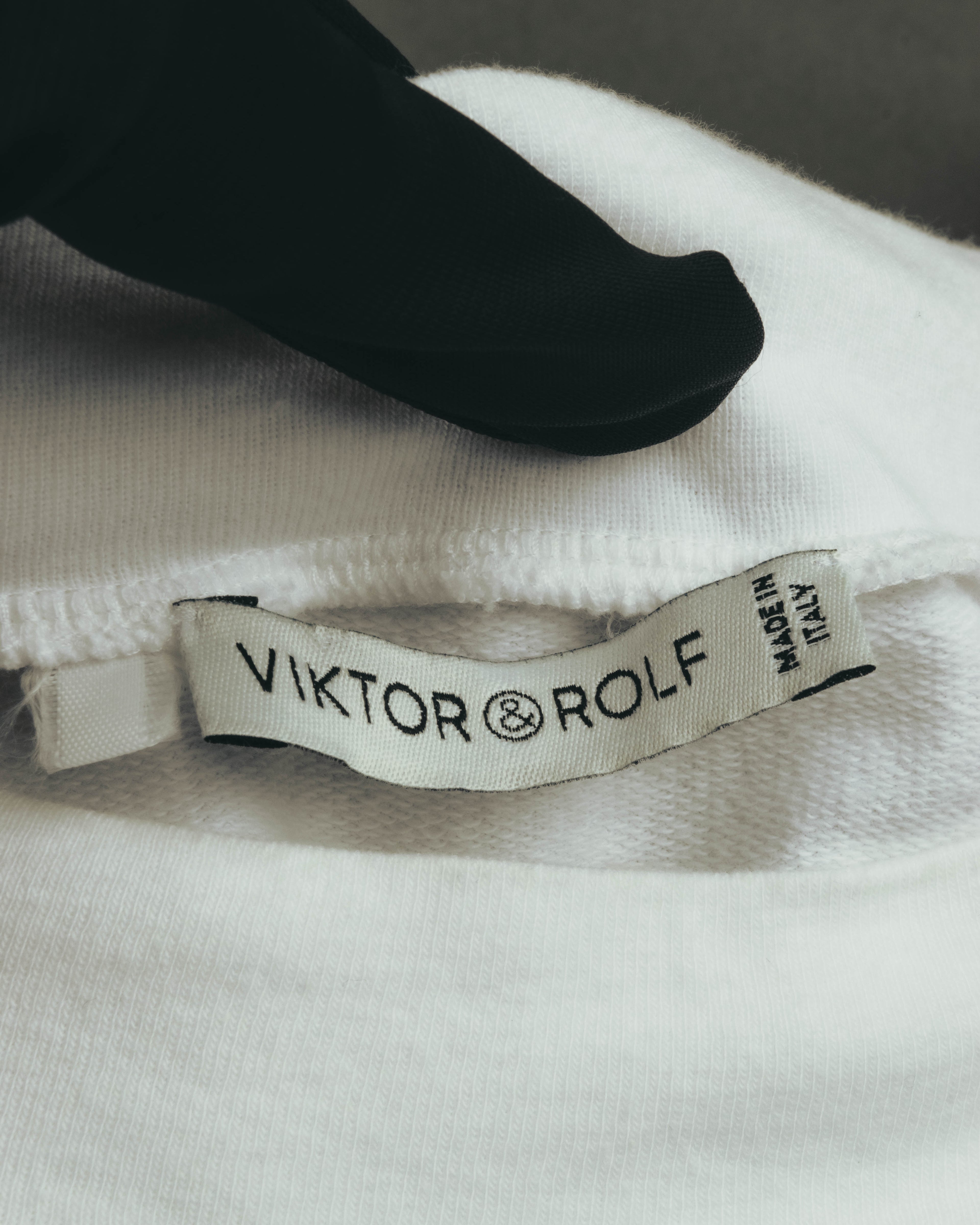 "VIKTOR & ROLF" 00's Minimal cotton short sleeve top