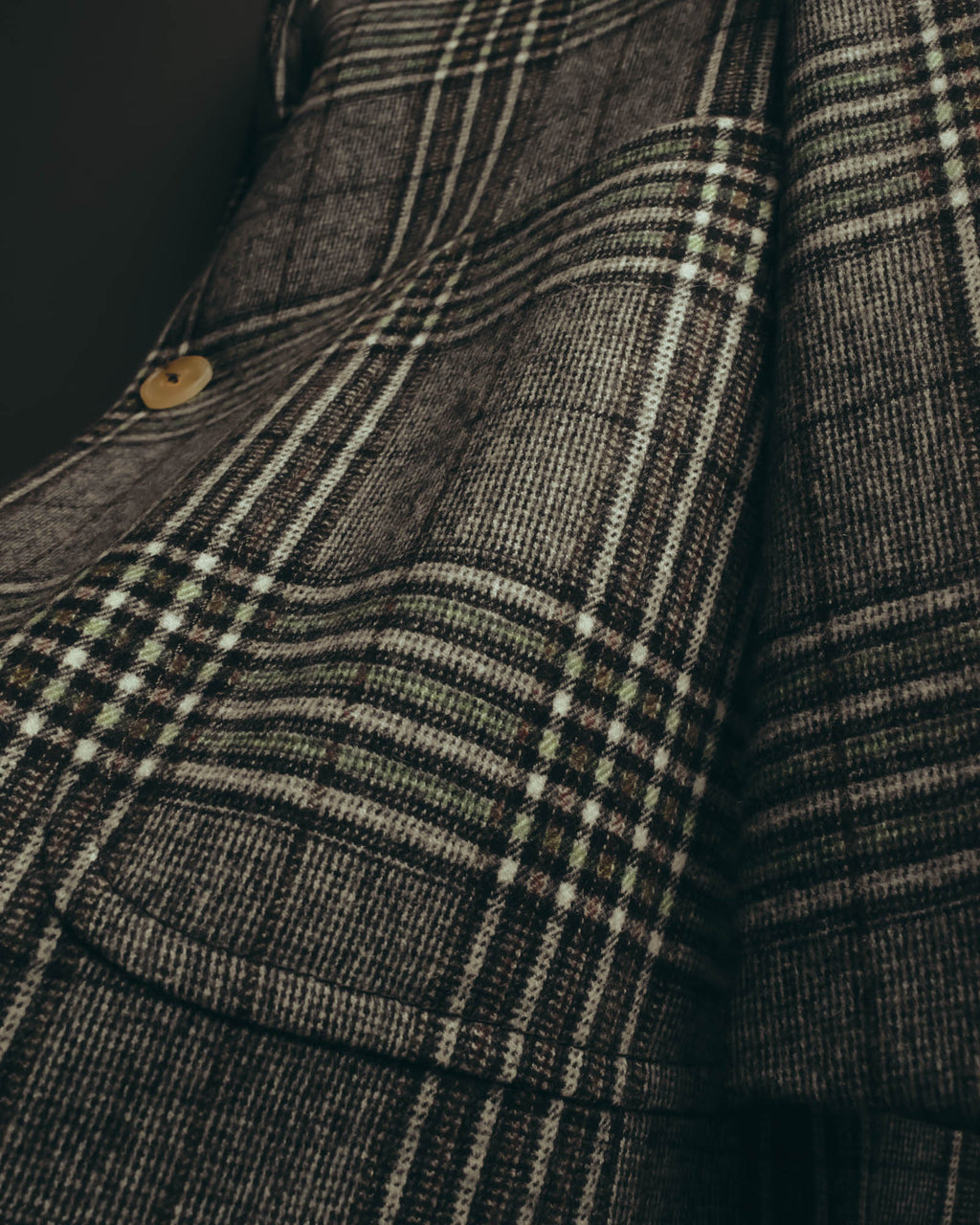 "GUCCI" 2010's Checked wool blazer