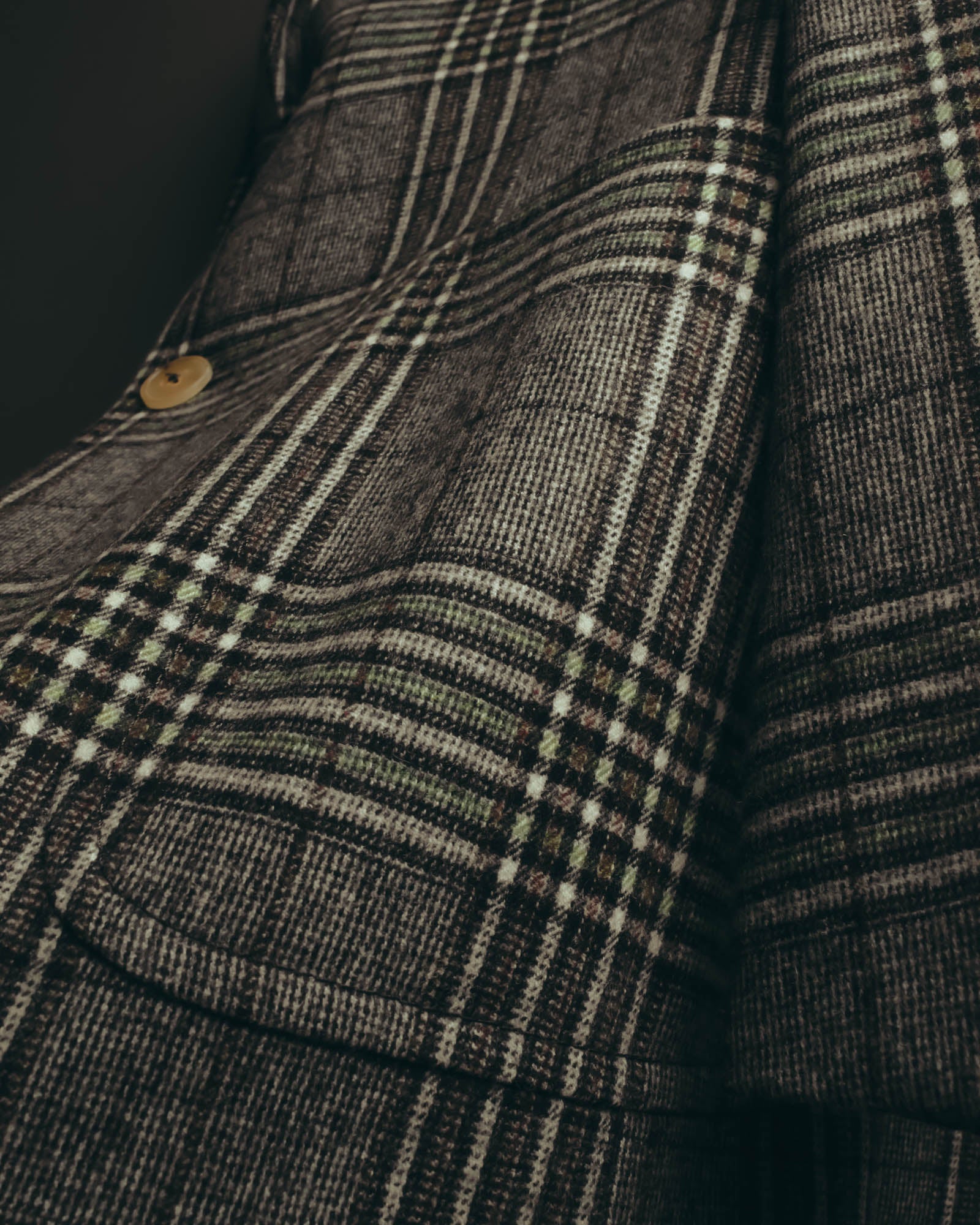 "GUCCI" 2010's Checked wool blazer