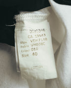 "VIKTOR & ROLF" 00's Minimal cotton short sleeve top