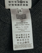 “Maison Margiela” 2023SS Minimal cashmere crewneck knit