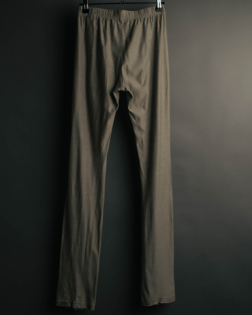 "VERONIQUE BRANQUINHO" 90's-00's Ribbed cotton easy pants