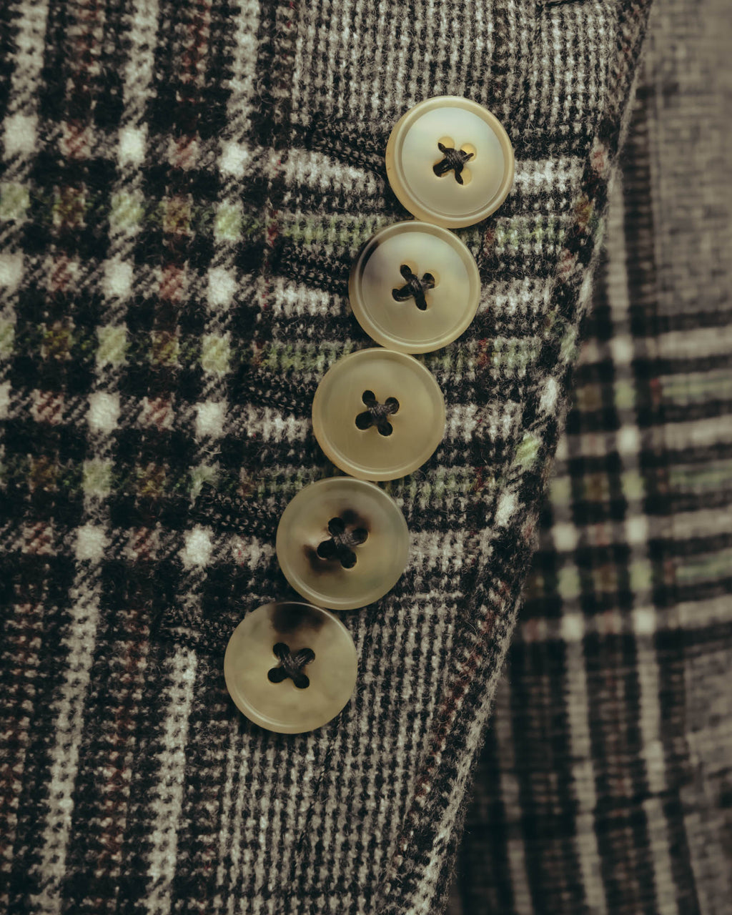 "GUCCI" 2010's Checked wool blazer