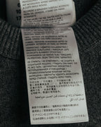 “Maison Margiela” 2023SS Minimal cashmere crewneck knit