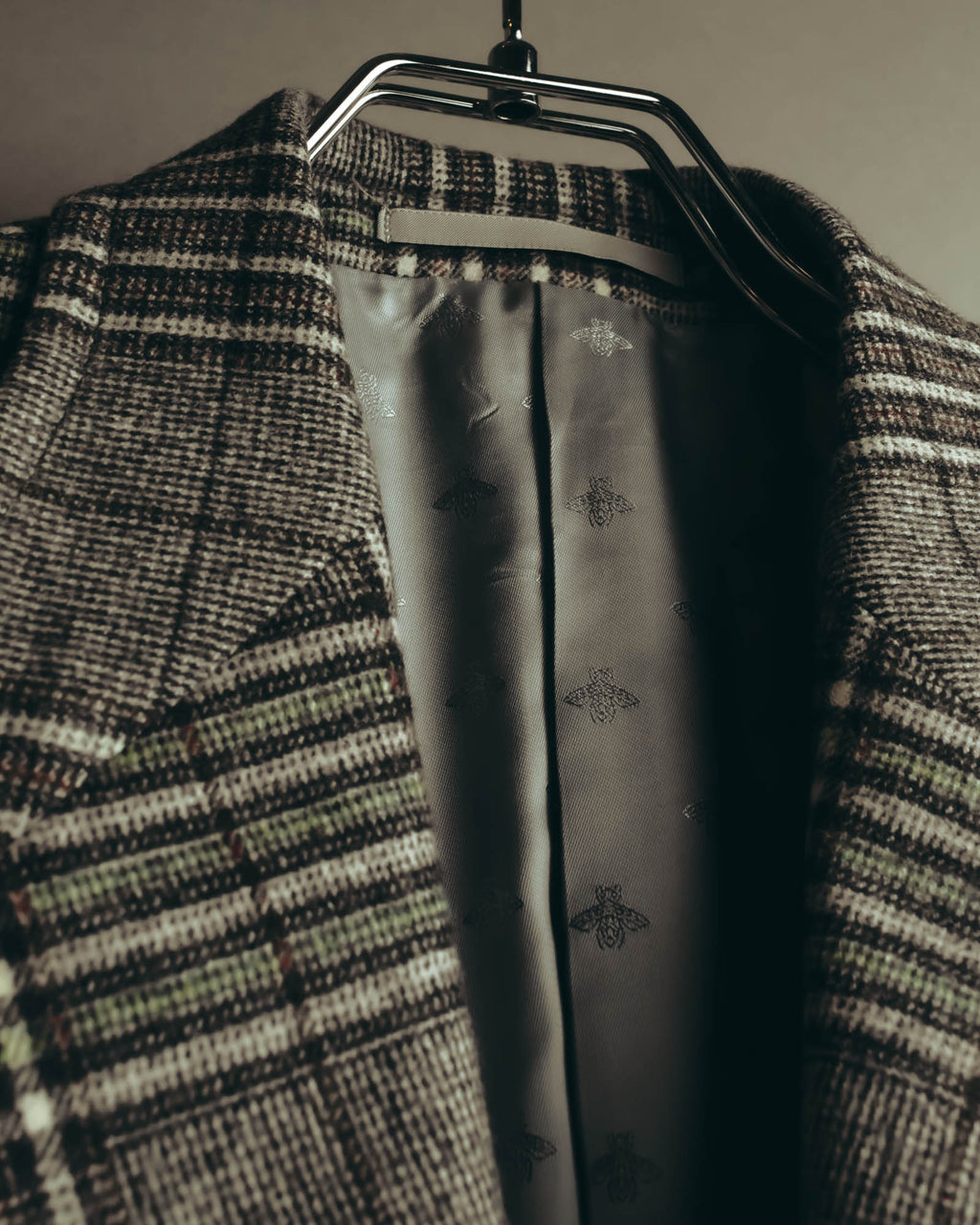"GUCCI" 2010's Checked wool blazer