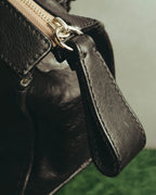 "Chloé" 00's Grained leather satchel bag