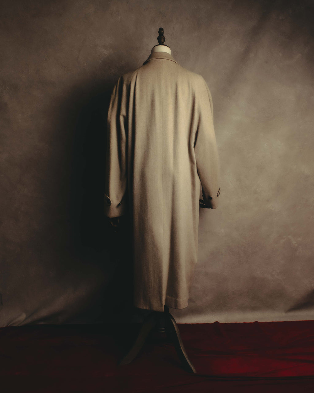 "Yves Saint Laurent" 90's Oversized wool balmacaan coat