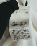"VIKTOR & ROLF" 00's Minimal cotton short sleeve top