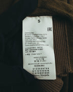 "Maison Margiela" 2017SS Paneled side button knit pullover