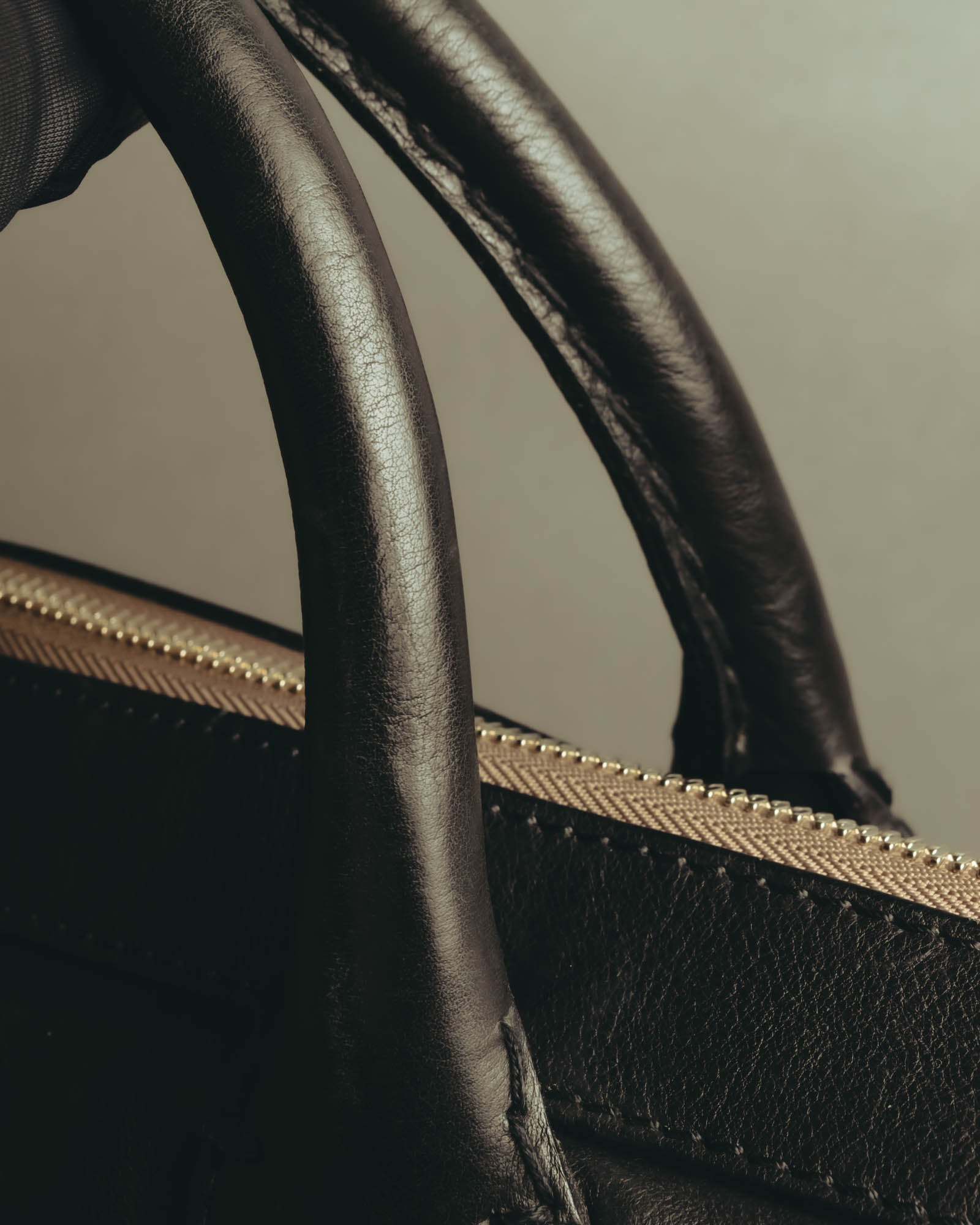 "Chloé" 00's Grained leather satchel bag