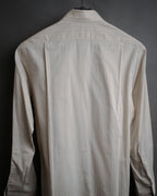 “Christian Dior” 90’s Dobby striped dress shirt