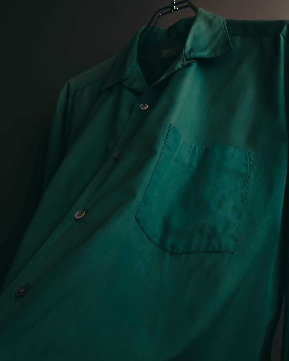 "COMME des GARÇONS HOMME" 90's-00's Relaxed open-collar shirt