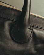 "Chloé" 00's Grained leather satchel bag