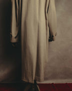 "Yves Saint Laurent" 90's Oversized wool balmacaan coat