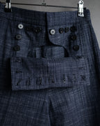 “Christian Dior” 2021 Sailor front wide trousers