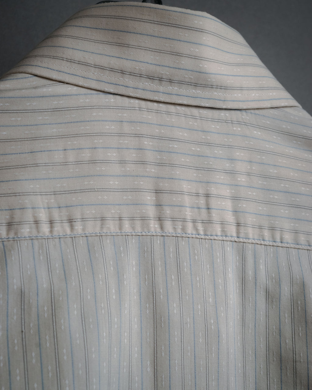 “Christian Dior” 90’s Dobby striped dress shirt