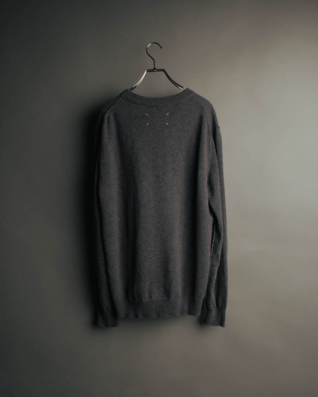 “Maison Margiela” 2023SS Minimal cashmere crewneck knit