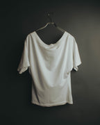 "VIKTOR & ROLF" 00's Minimal cotton short sleeve top