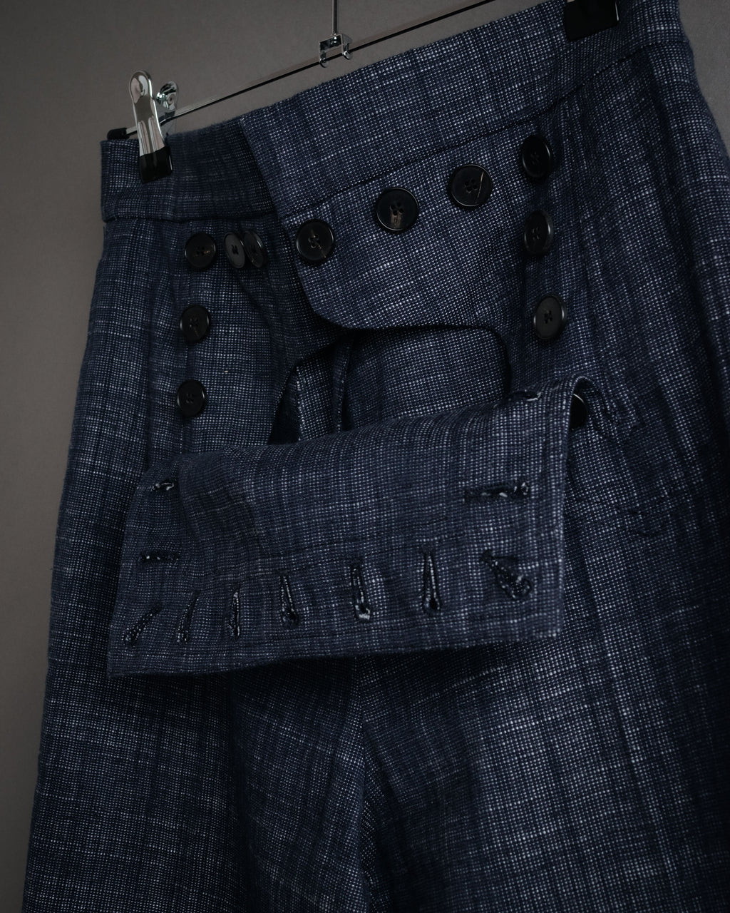 “Christian Dior” 2021 Sailor front wide trousers