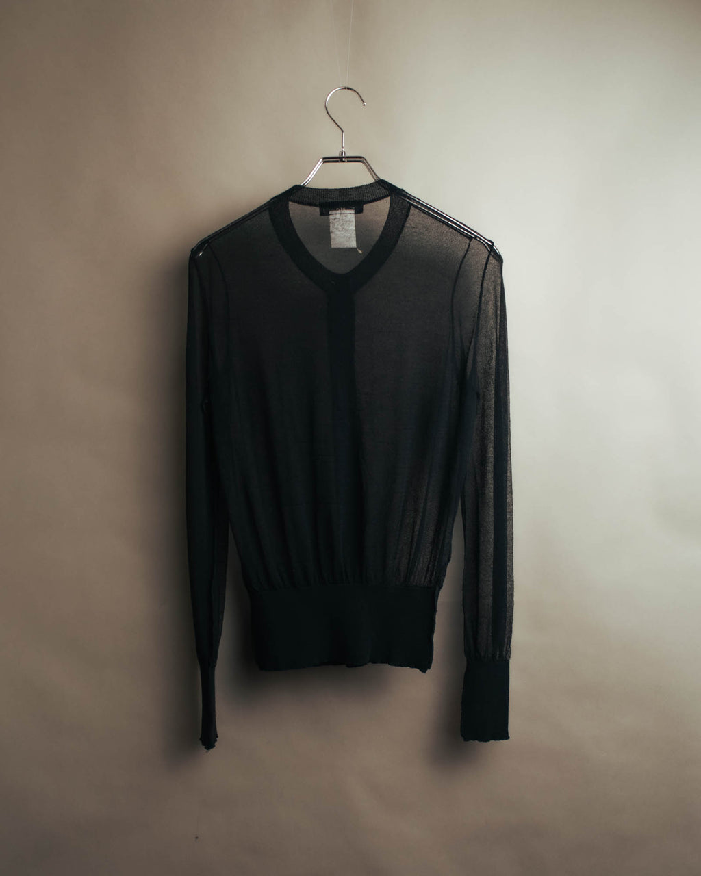 "Y's" Sheer knit cardigan