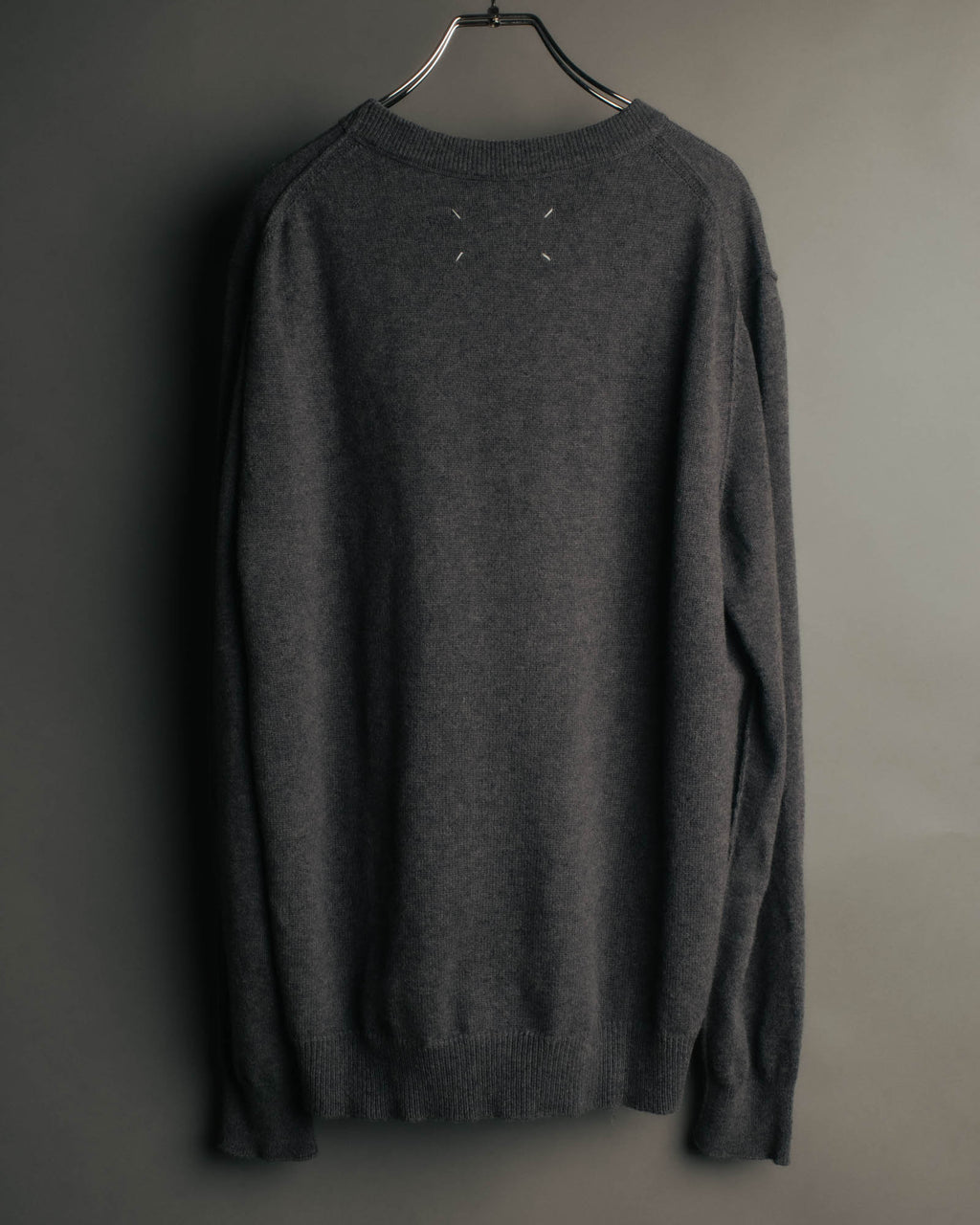 “Maison Margiela” 2023SS Minimal cashmere crewneck knit