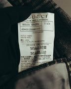 "GUCCI" 2010's Checked wool blazer