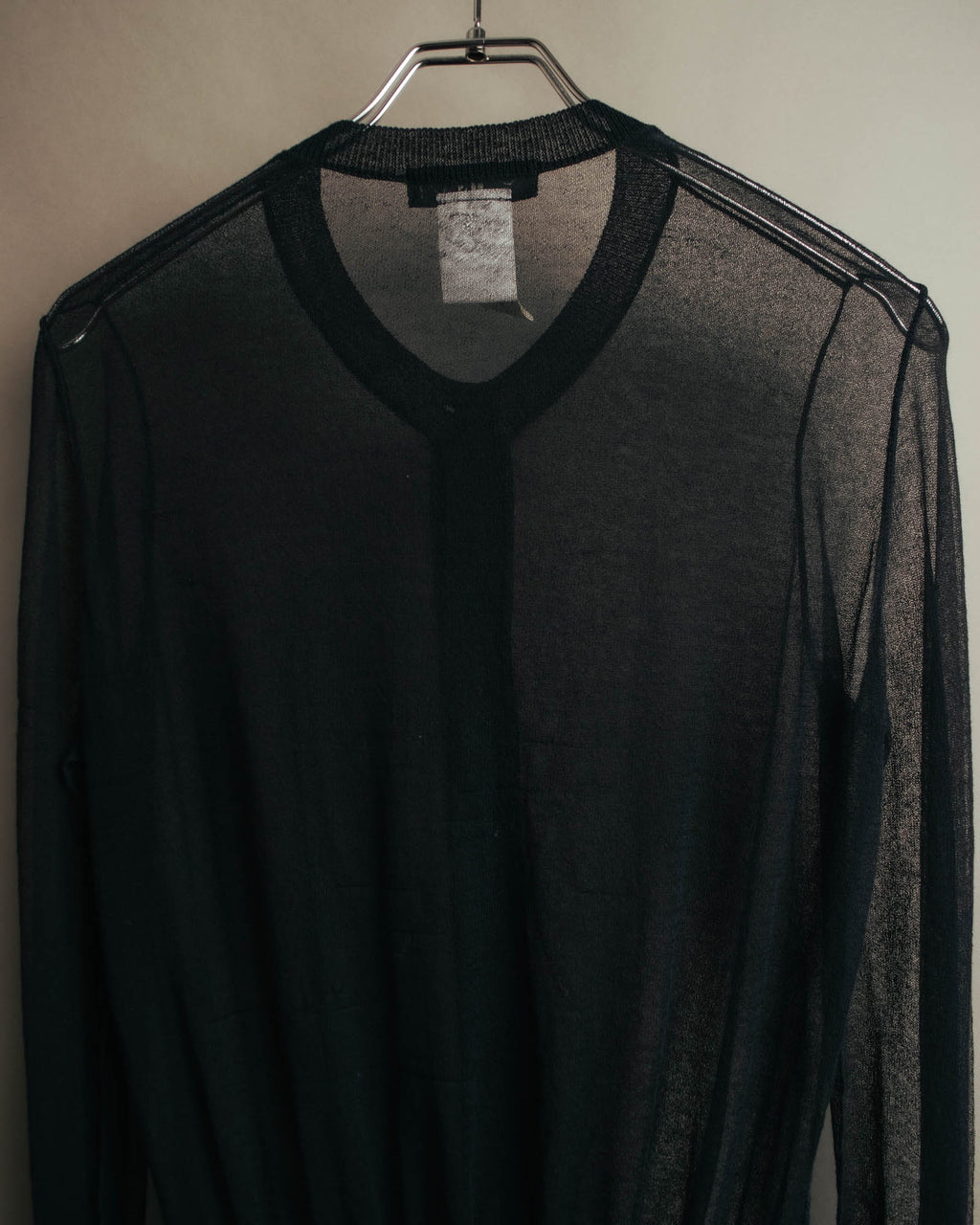 "Y's" Sheer knit cardigan