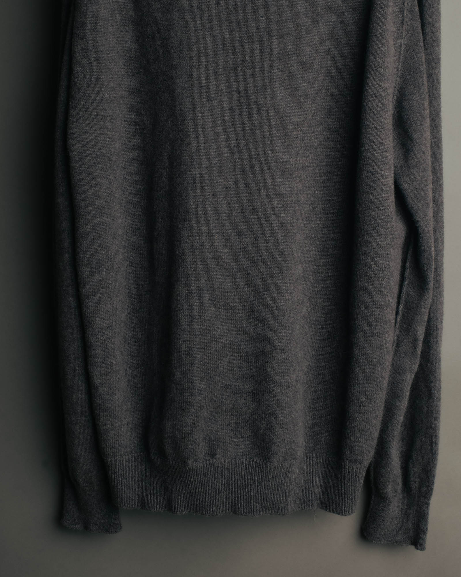 “Maison Margiela” 2023SS Minimal cashmere crewneck knit