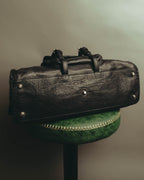 "Chloé" 00's Grained leather satchel bag