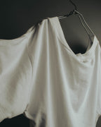 "VIKTOR & ROLF" 00's Minimal cotton short sleeve top