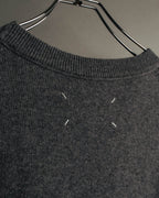 “Maison Margiela” 2023SS Minimal cashmere crewneck knit