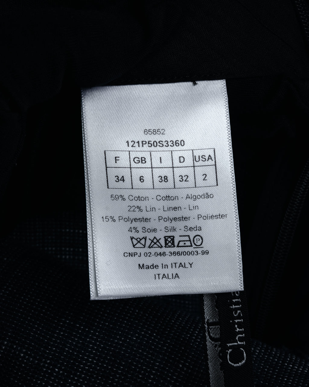 “Christian Dior” 2021 Sailor front wide trousers