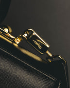 "Salvatore Ferragamo" 00's-10's Embossed leather top-handle bag