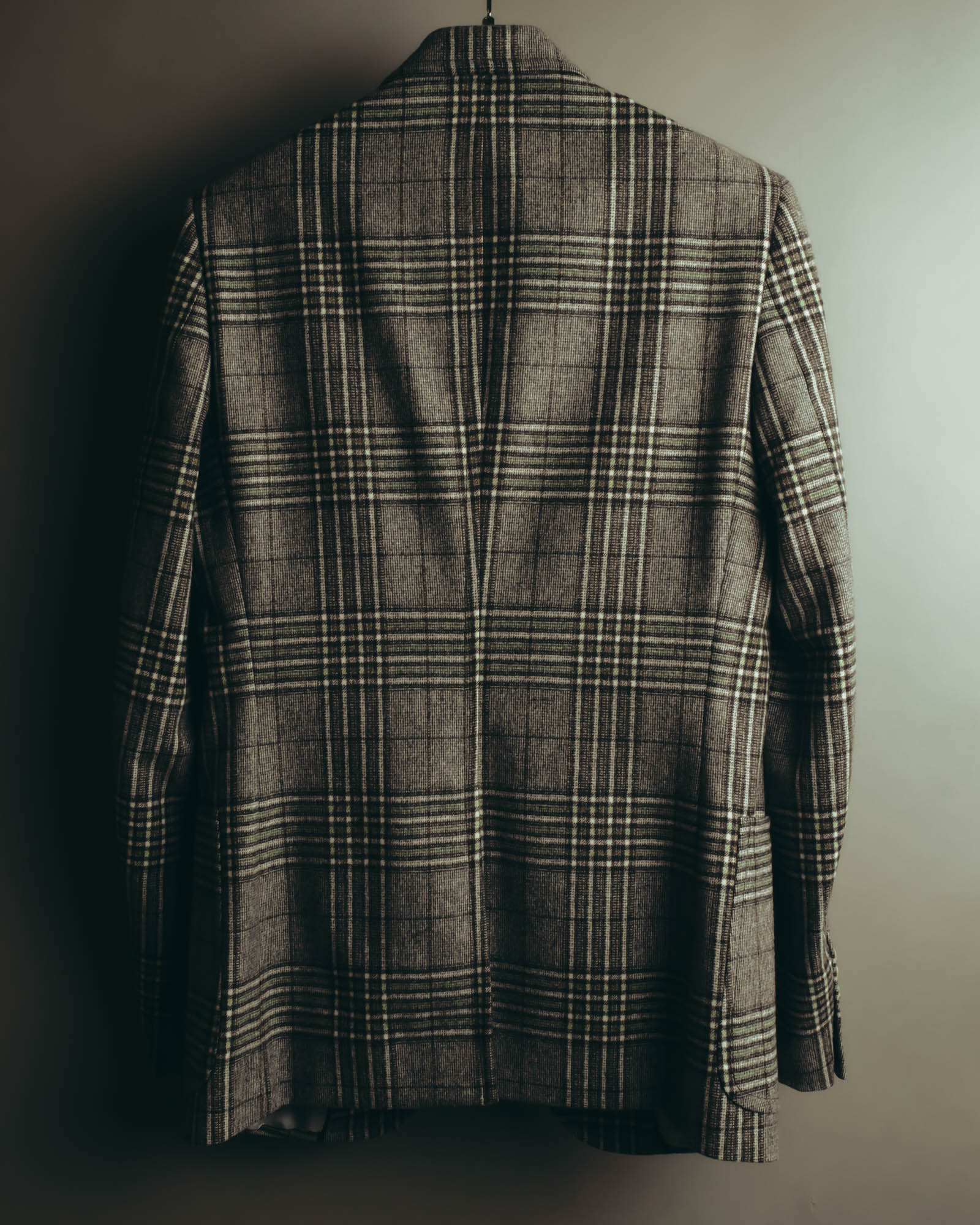 "GUCCI" 2010's Checked wool blazer