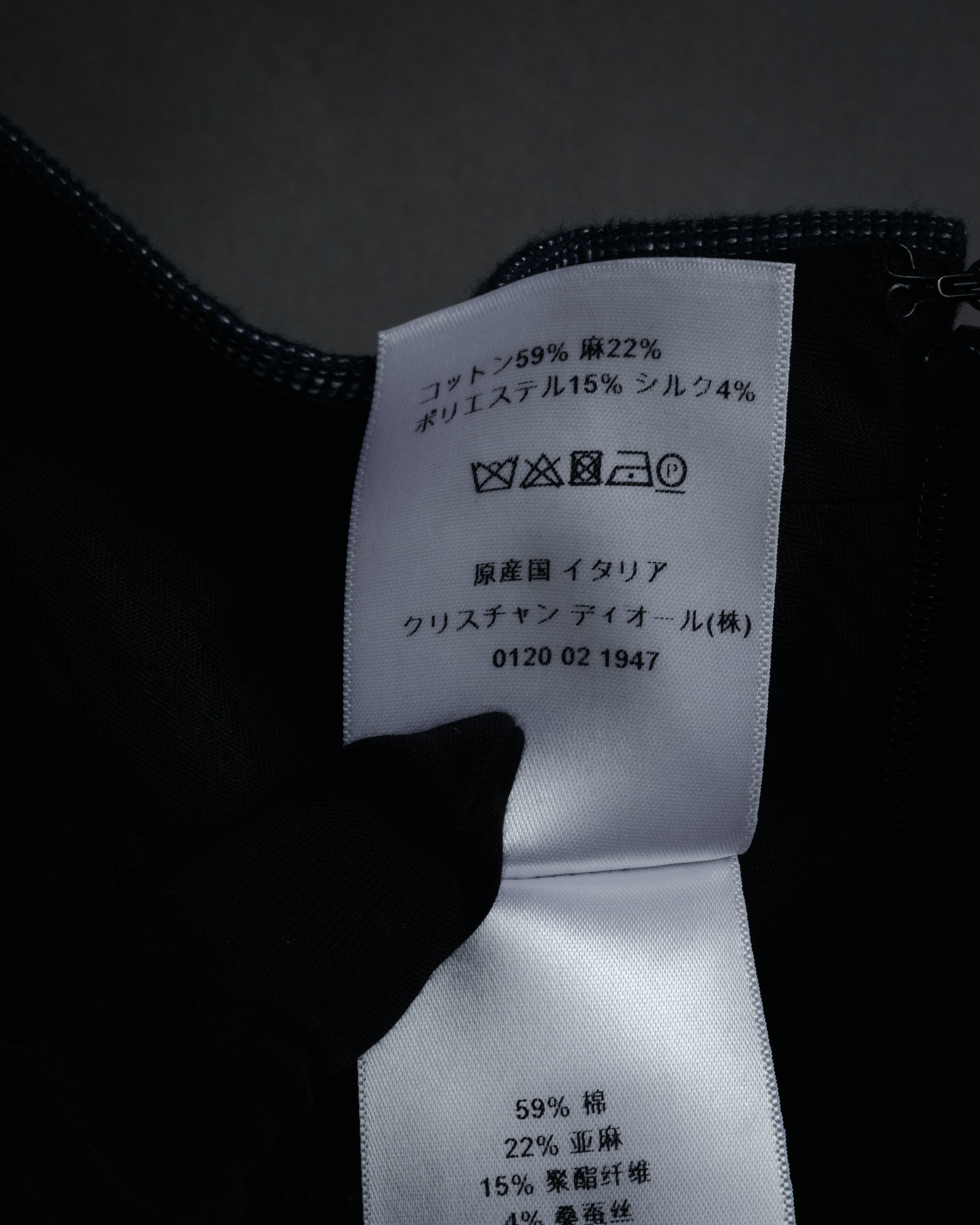 “Christian Dior” 2021 Sailor front wide trousers