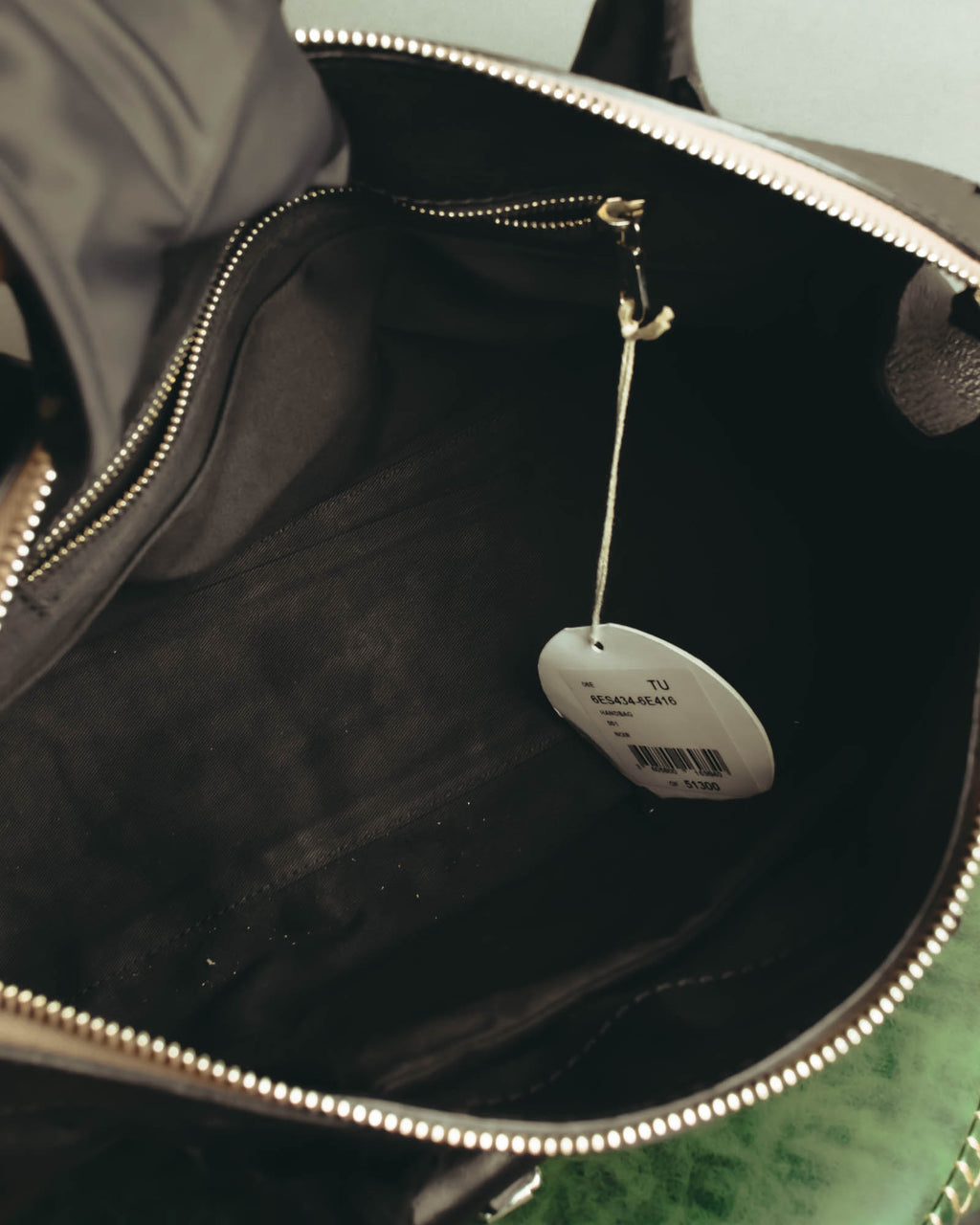 "Chloé" 00's Grained leather satchel bag