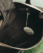 "Chloé" 00's Grained leather satchel bag