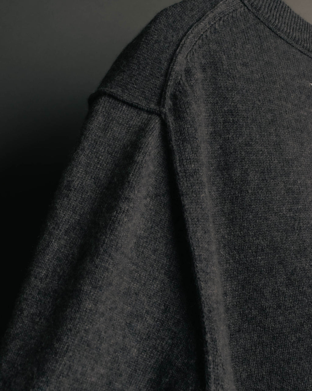 “Maison Margiela” 2023SS Minimal cashmere crewneck knit