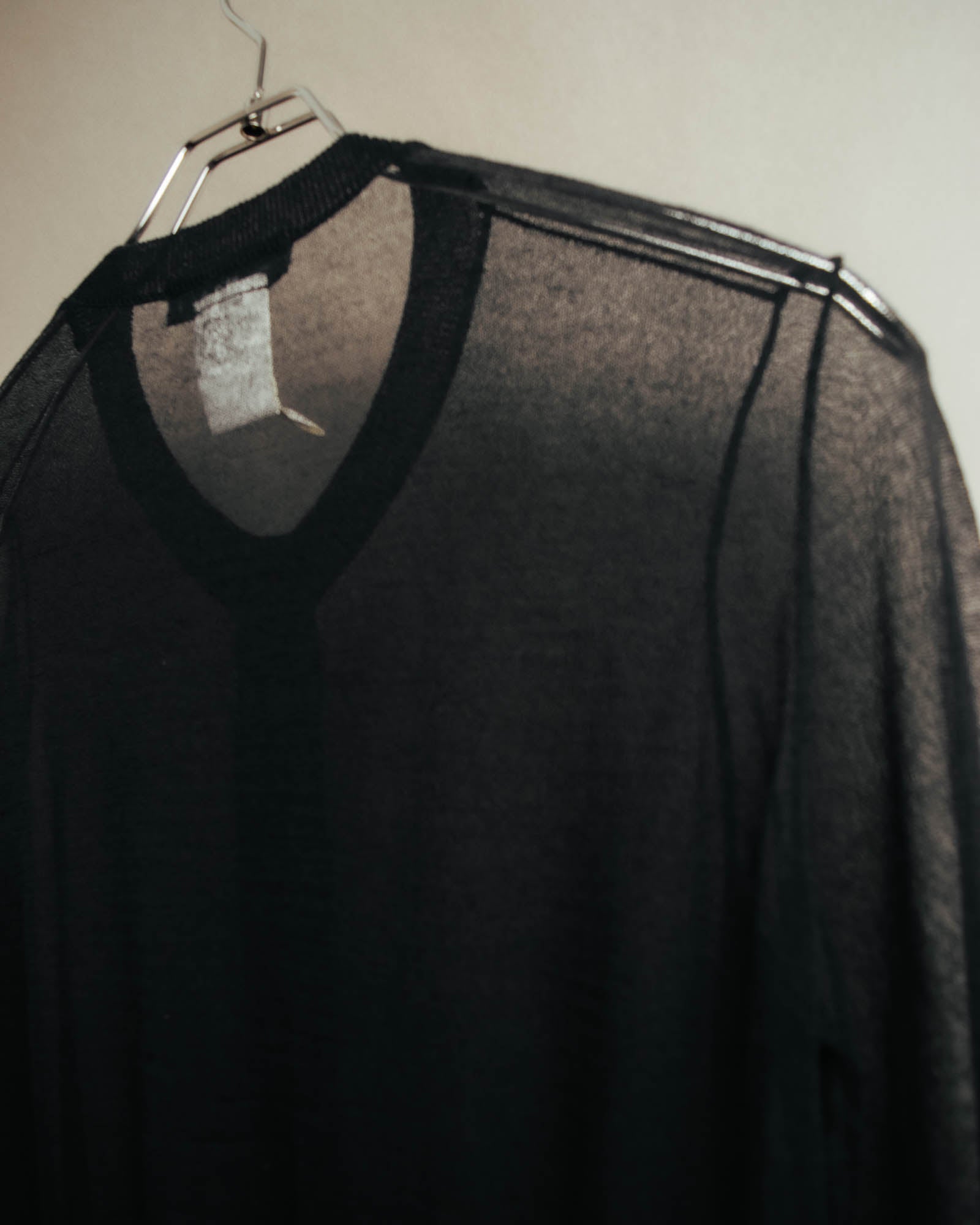 "Y's" Sheer knit cardigan