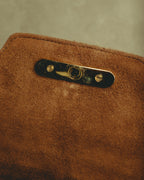 –SPECIAL– "GUCCI" 70's Classic horsebit shoulder bag