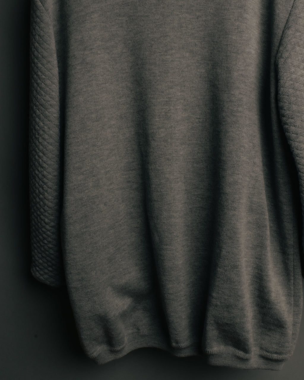 “Salvatore Ferragamo” 90’s-00’s Reversible silk panel wool cardigan