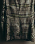 "GUCCI" 2010's Checked wool blazer