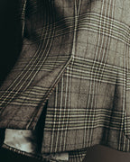 "GUCCI" 2010's Checked wool blazer