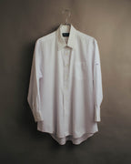 "CELINE" 90's-00's Textured long sleeve dress shirt