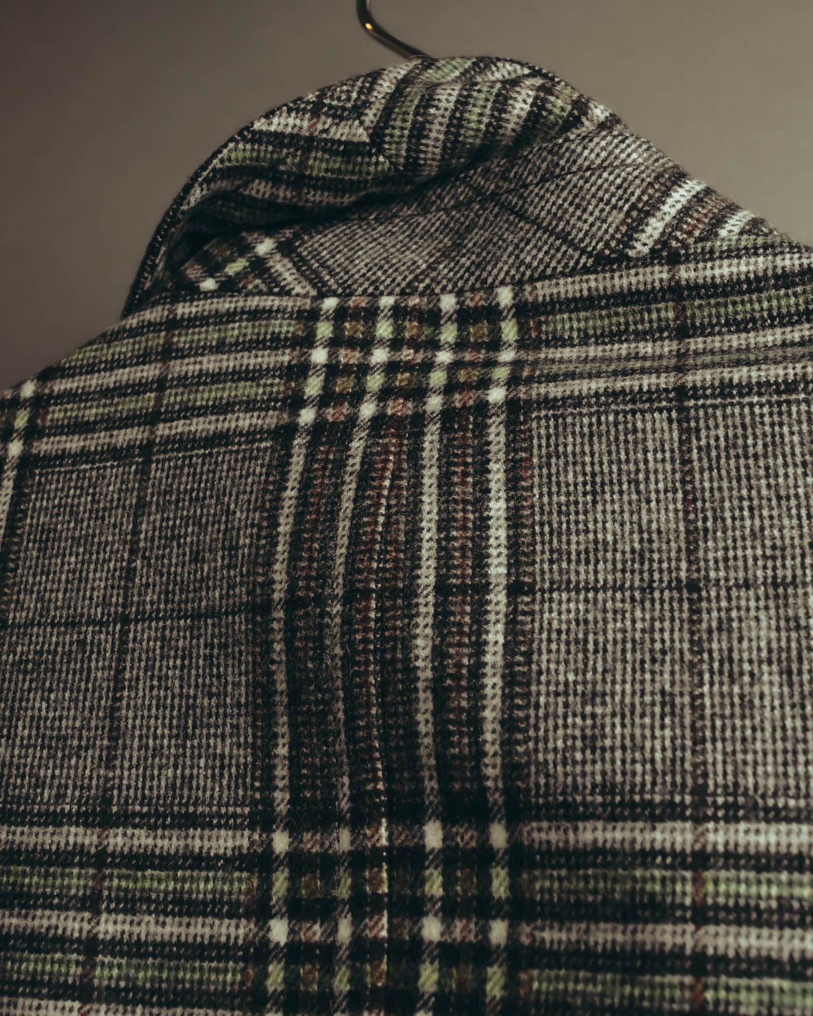 "GUCCI" 2010's Checked wool blazer