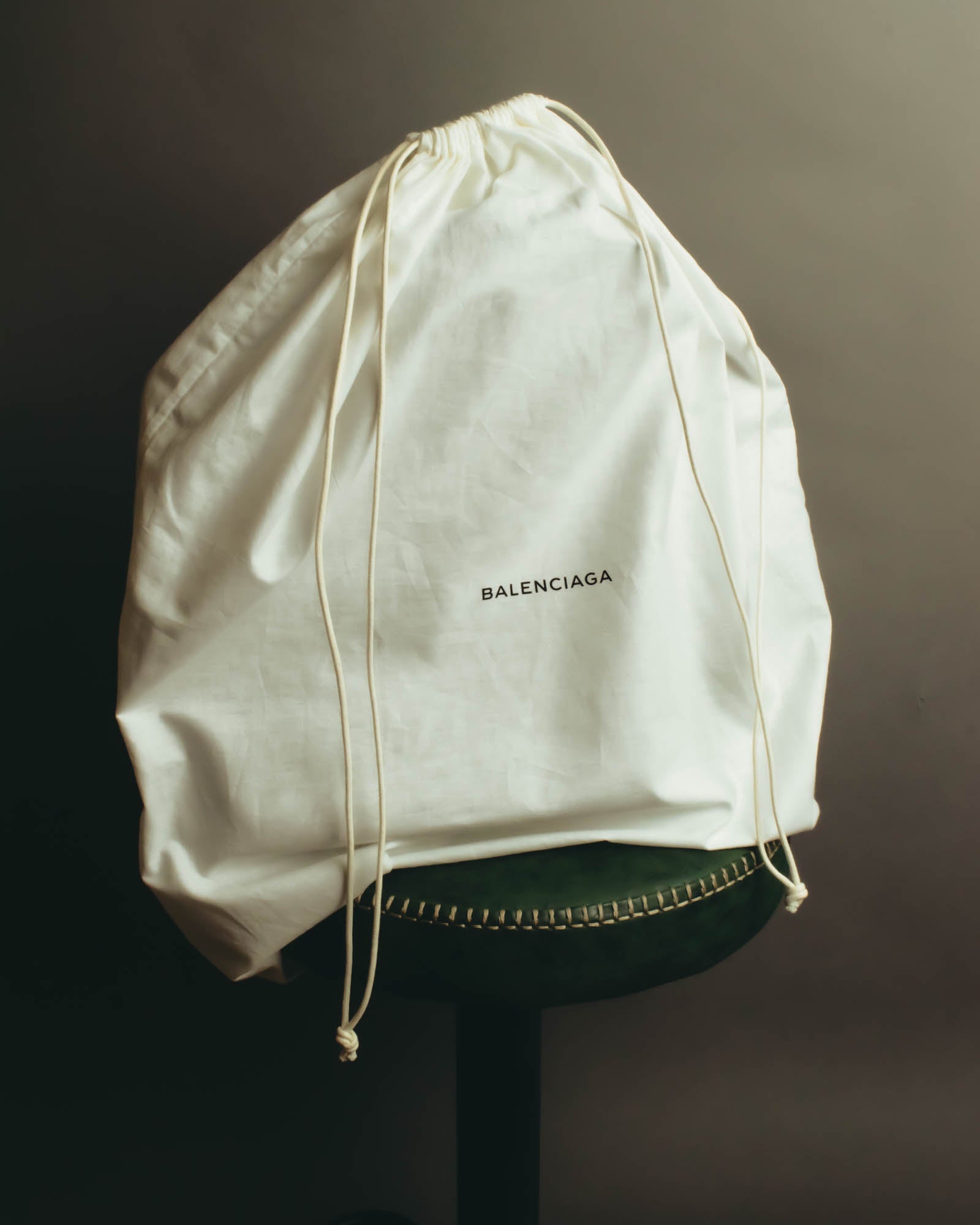 "BALENCIAGA" 2010's Structured leather top handle bag