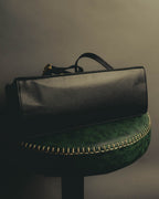 "Salvatore Ferragamo" 00's-10's Embossed leather top-handle bag