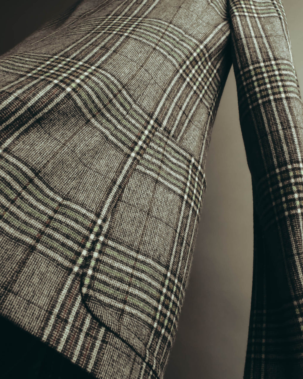 "GUCCI" 2010's Checked wool blazer