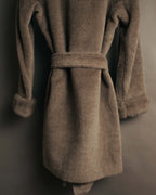 “Max Mara” 00’s-10’s Textured wool silk cashmere long coat