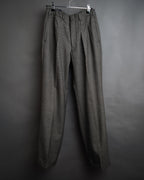 “Polo by Ralph Lauren” 90’s Houndstooth two tuck wool trousers